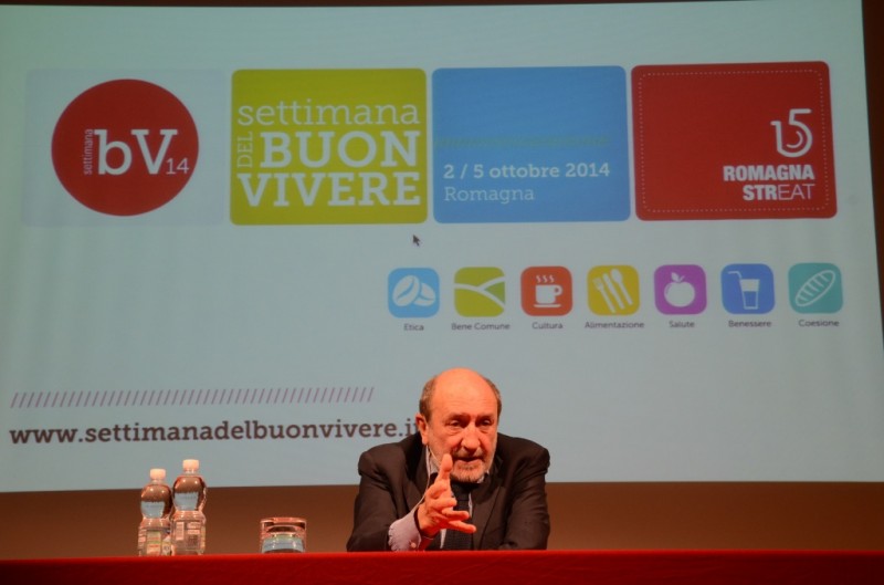 Umberto Galimberti alla Settimana del Buon Vivere - Foto: Fabio Blaco