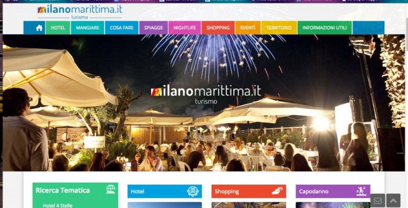 L'home page di milanomarittima.it