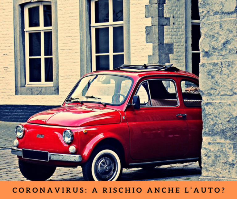 CoronaVirus - a rischio anche l’auto!