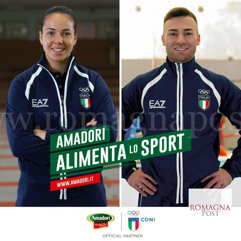 Coppia atleti Italia Team