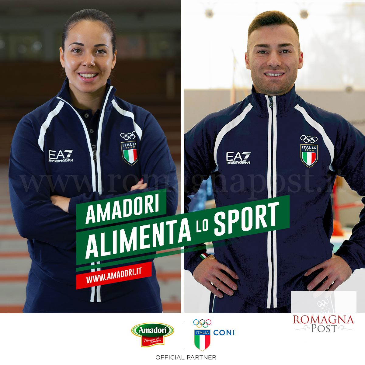 Coppia atleti Italia Team