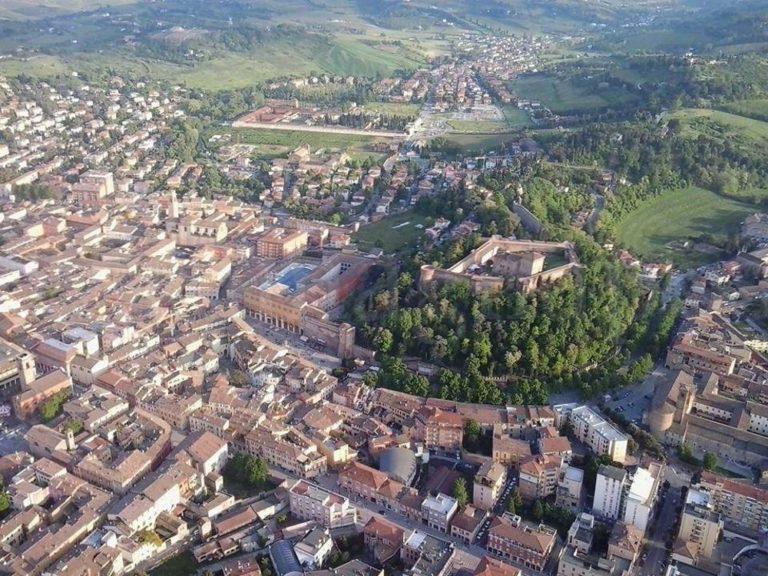 Cesena dall'alto