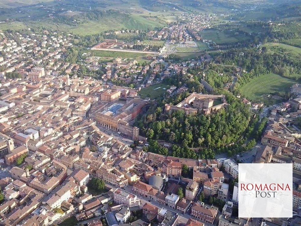 Cesena dall'alto