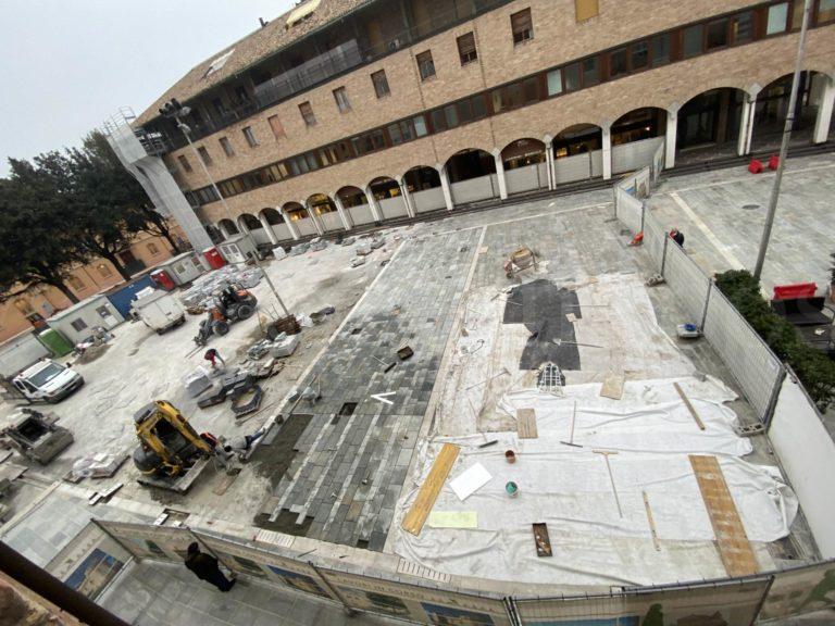 Tre piazze attuale stato del cantiere (1)