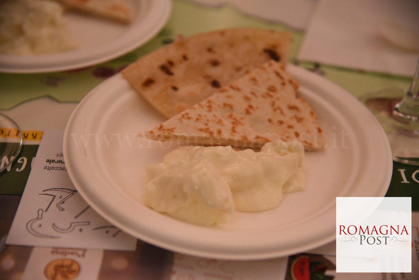 Piadina e Squacquerone