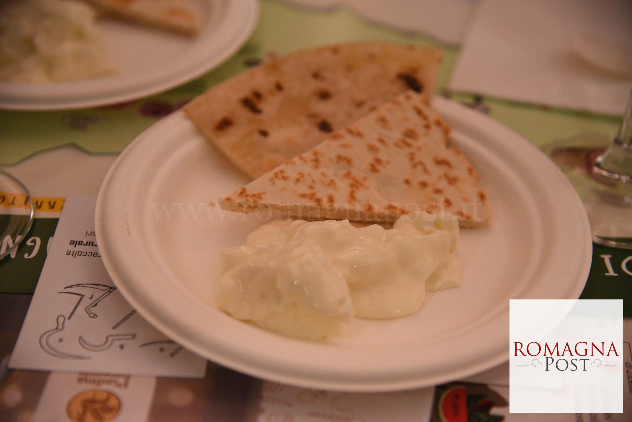 Piadina e Squacquerone