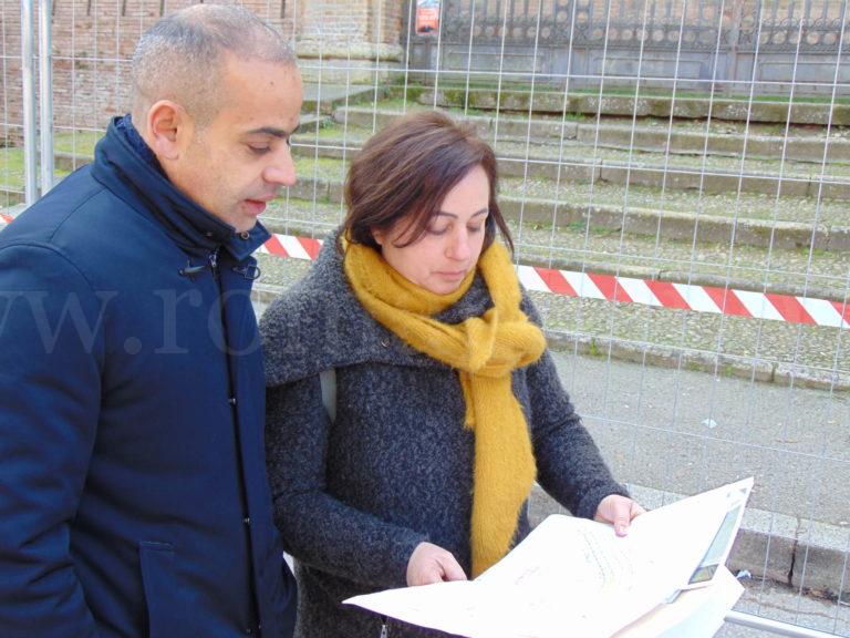 Assessore Christian Castorri con Monica Canali dei Lavori Pubblici (1)