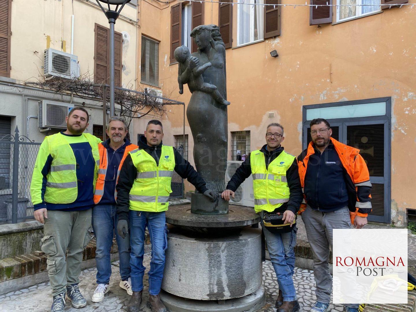 Le diverse fasi dell'operazione in Corte Dandini (3)