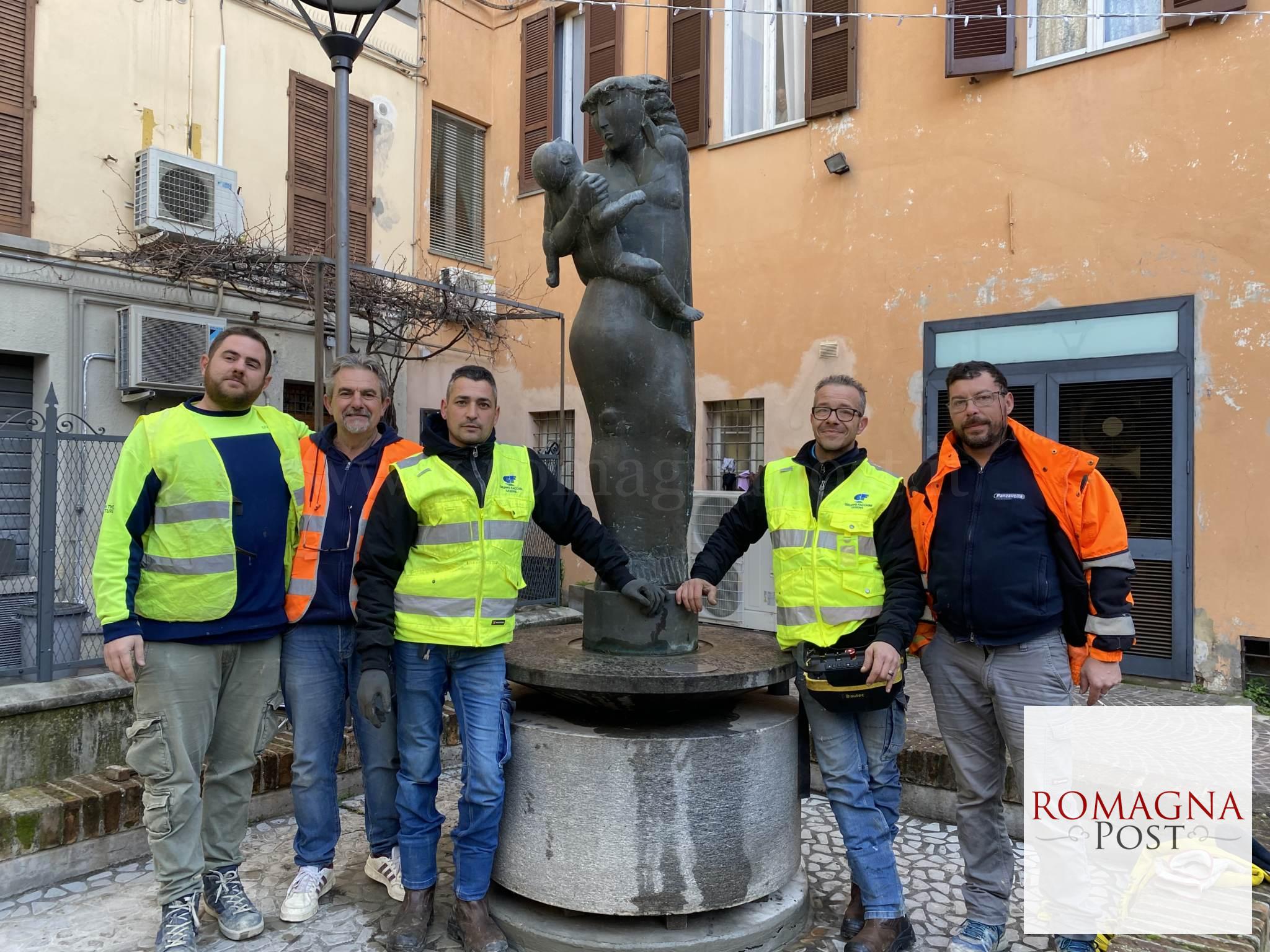 Le diverse fasi dell'operazione in Corte Dandini (3)