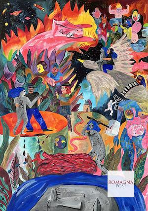 MARGHERITA-PAOLETTI-Oniric-Salad-acrilico-su-carta-100x70-cm-2022