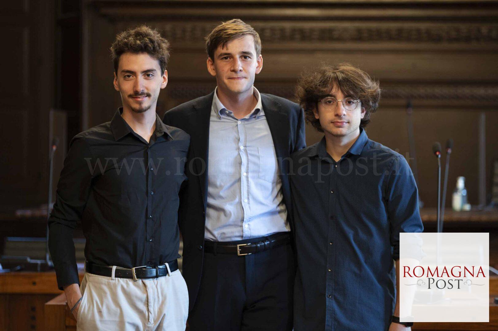 da sx Damiano Ferretti, Pierfrancesco Venturi, Gabriel De Pace_Ph. Emma Graziani