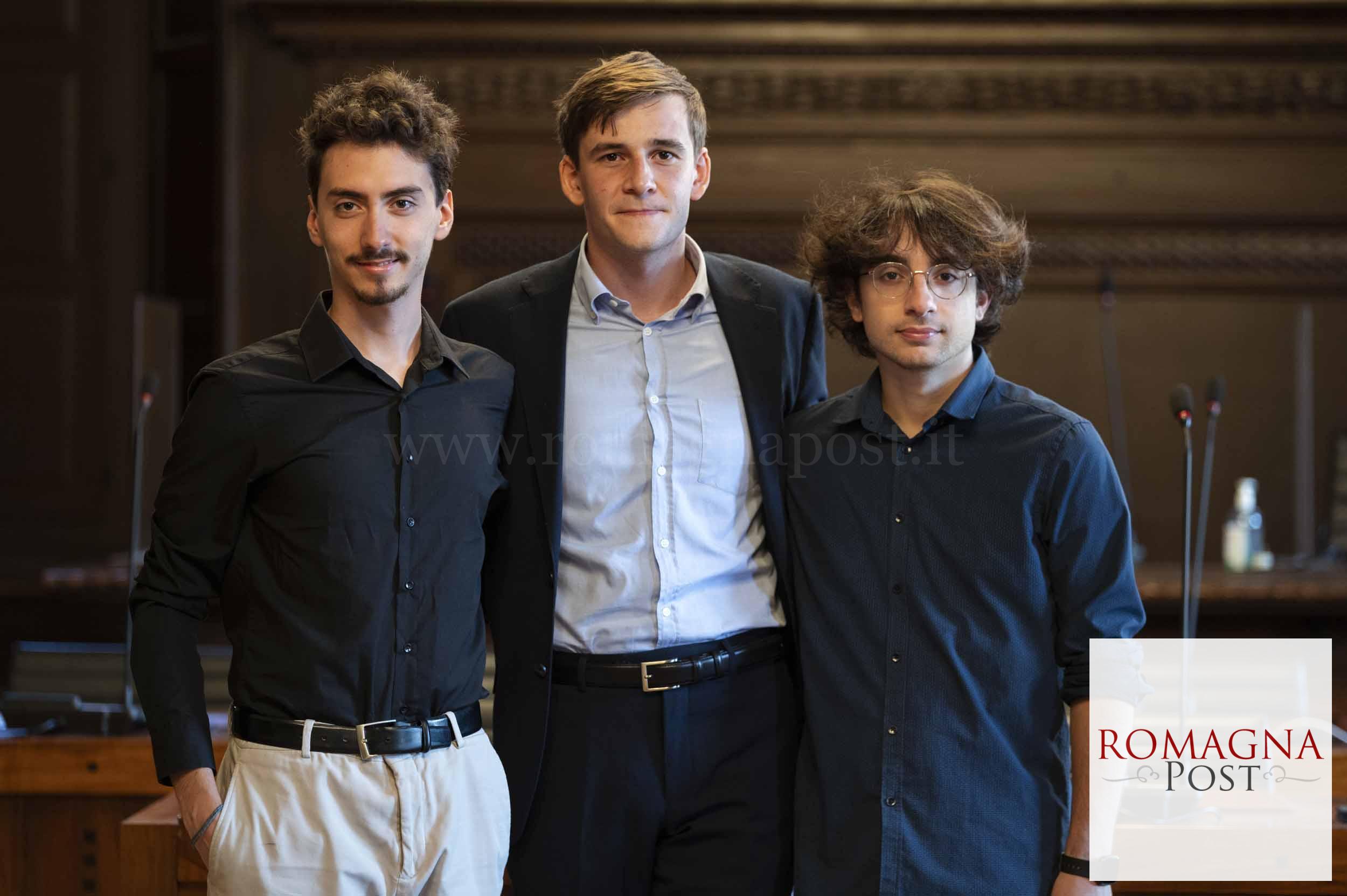 da sx Damiano Ferretti, Pierfrancesco Venturi, Gabriel De Pace_Ph. Emma Graziani