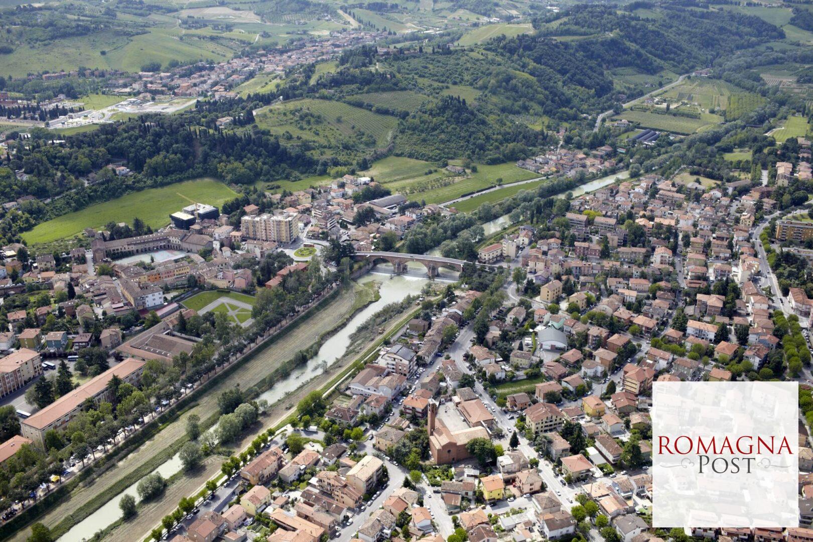 Cesena dall'alto