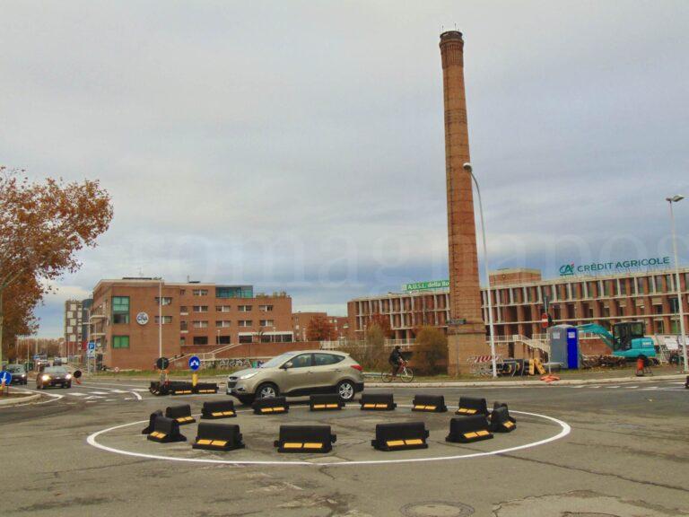 Rotatoria sperimentale in zona ex Zuccherificio (1)