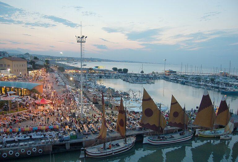 Porto Cattolica foto d'archivio