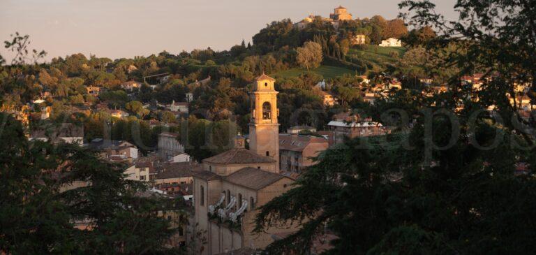 Cesena veduta dall'alto