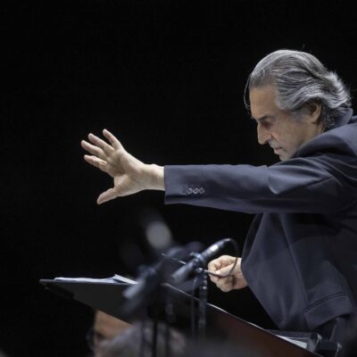 RAVENNA 20/07/2023. RAVENNA FESTIVAL. RICCARDO MUTI, TAMÁS VARGA.Riccardo Muti direttoreOrchestra Giovanile Luigi CherubiniTamás Varga violoncello