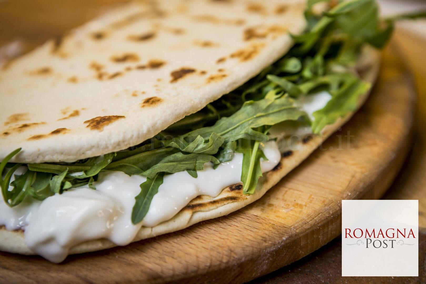 Piadina Squacquerone e rucola