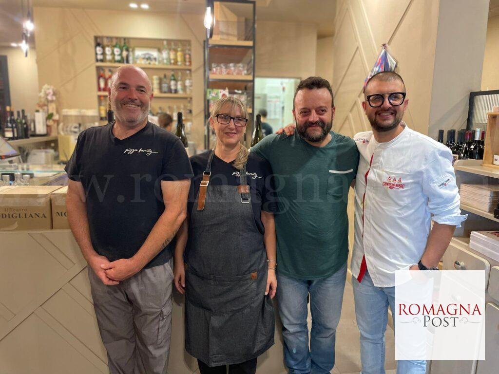 Andrea e Roberta di Pizza Family, Massimiliano Mussoni, Angelo Rumolo