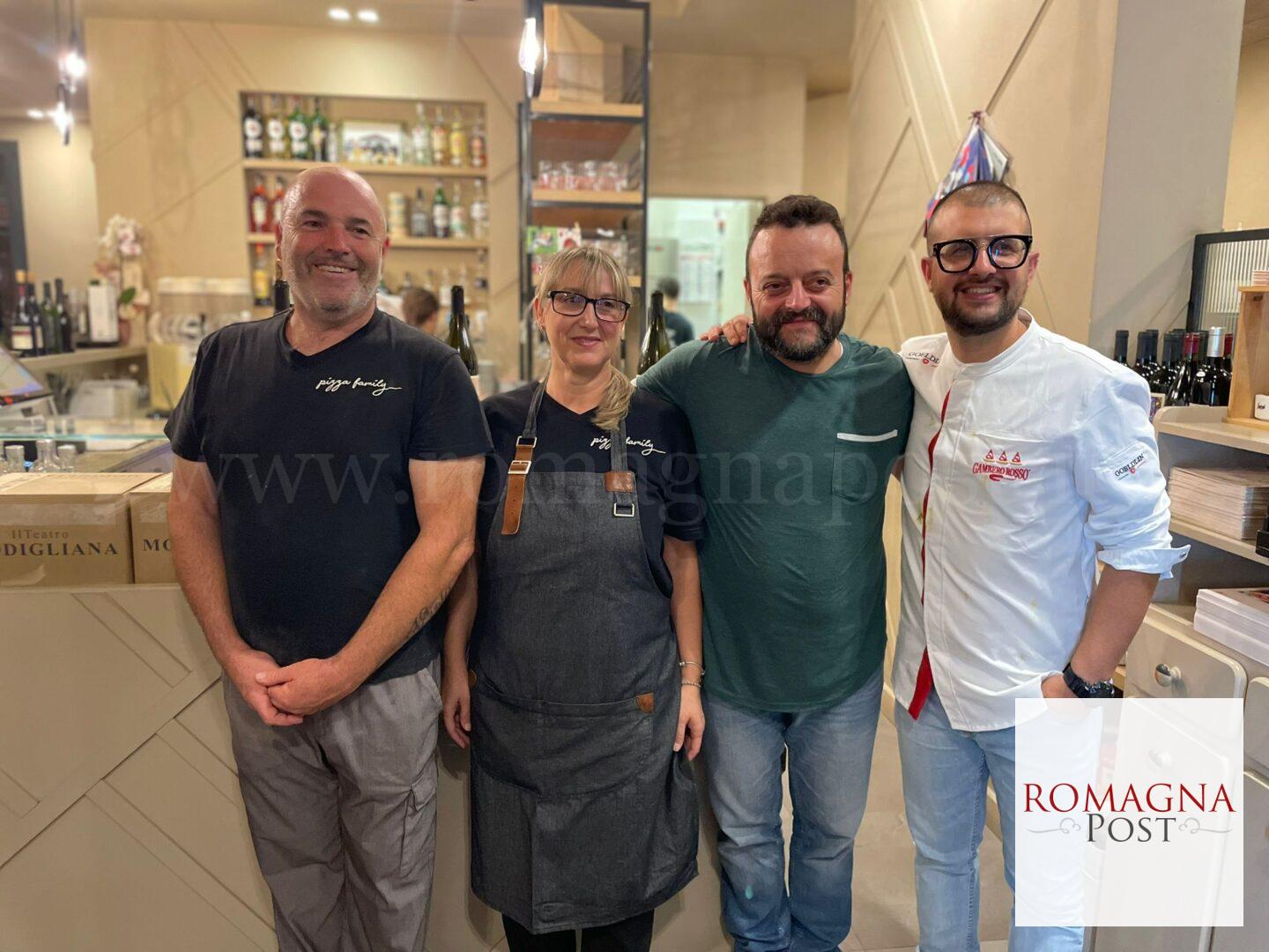 Andrea e Roberta di Pizza Family, Massimiliano Mussoni, Angelo Rumolo