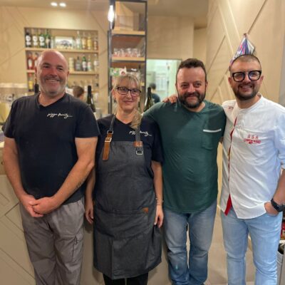 Andrea e Roberta di Pizza Family, Massimiliano Mussoni, Angelo Rumolo