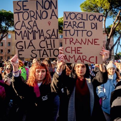 MANIFESTAZIONE FEMMINICIDI
