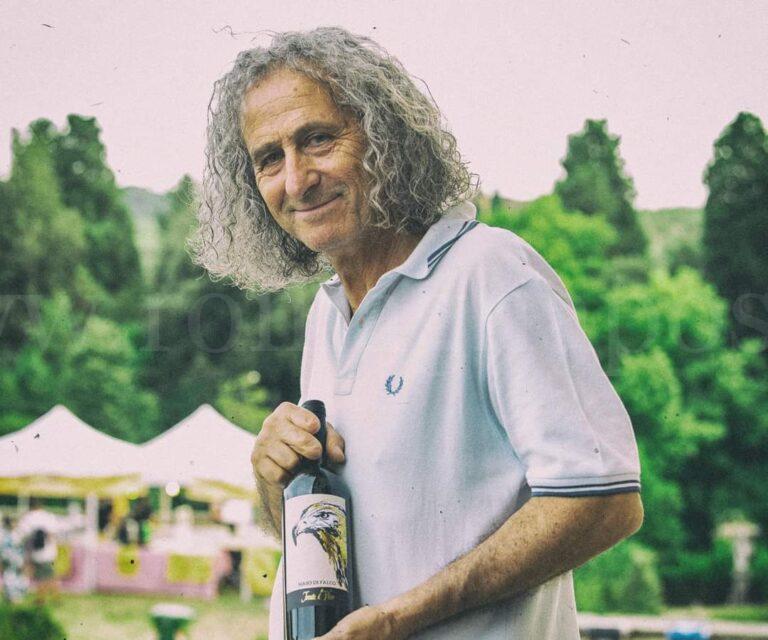 Alessandro Ramilli con Naso di Falco