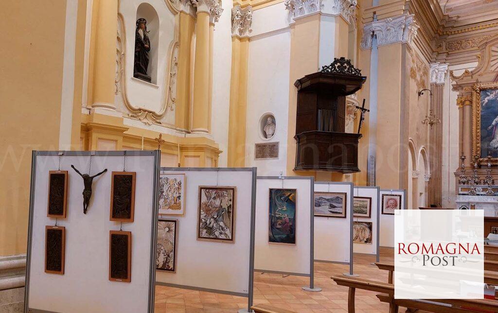 allestimento mostra collezione Laghi