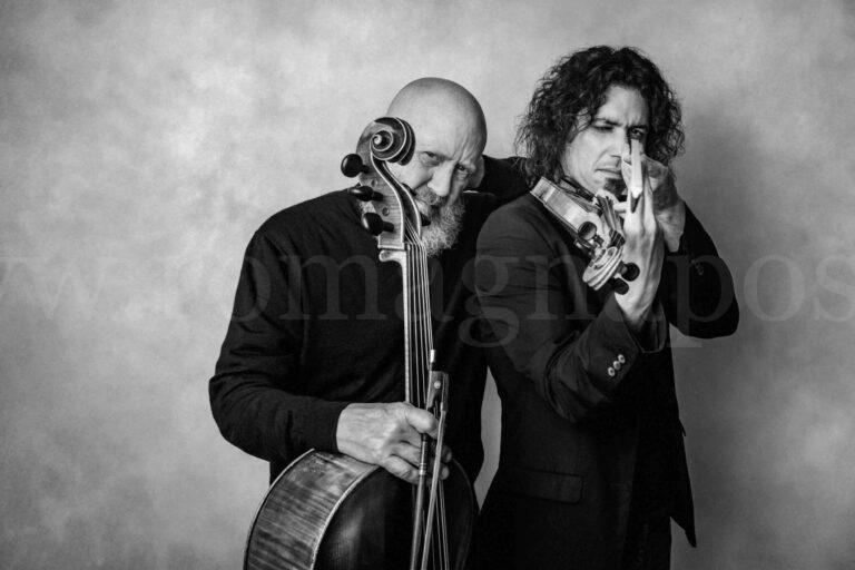 Ernst Reijseger & Mario Forte (di Krijn van Noordwijk) (2)