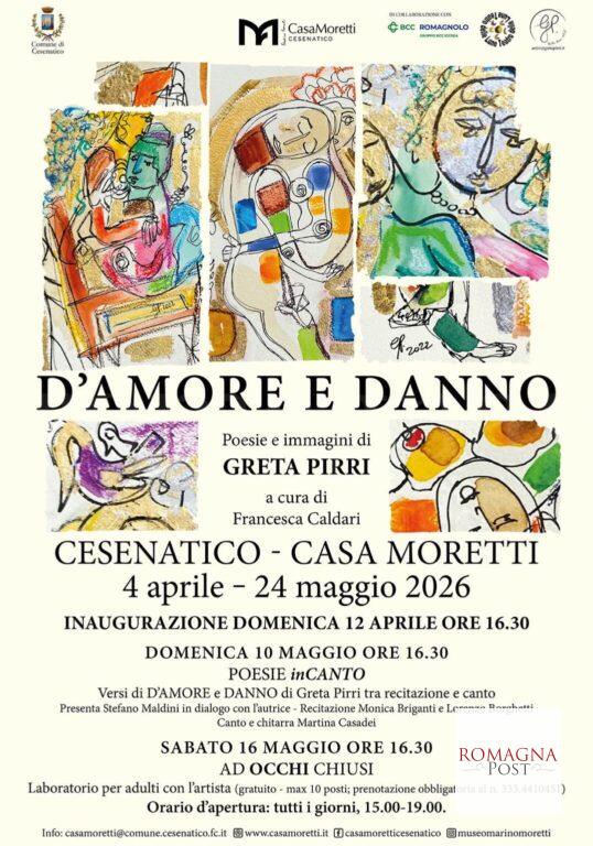 Dal 4 aprile al 26 maggio 2026 presso la Casa Museo "Marino Moretti " a Cesenatico