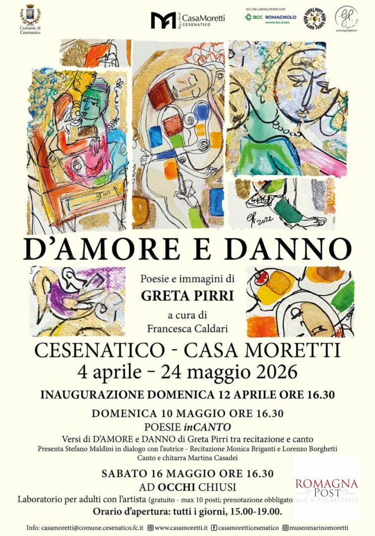 Dal 4 aprile al 26 maggio 2026 presso la Casa Museo "Marino Moretti " a Cesenatico