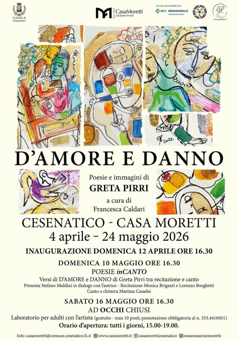 Dal 4 aprile al 26 maggio 2026 presso la Casa Museo "Marino Moretti " a Cesenatico