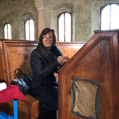 biblioteca malatestiana, riposizionato urna malatesta novello