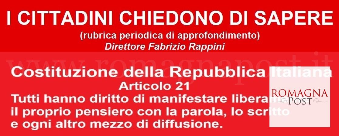 TESTATINA I CITTADINI E ART. 21