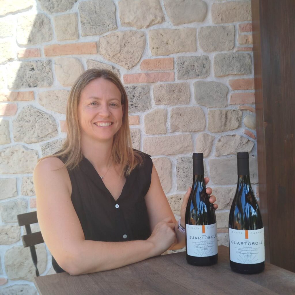 Silvia Casali con Vigna Quartosole premiato da AIS