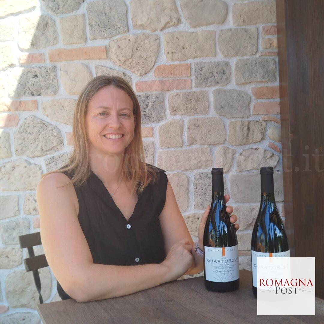 Silvia Casali con Vigna Quartosole premiato da AIS
